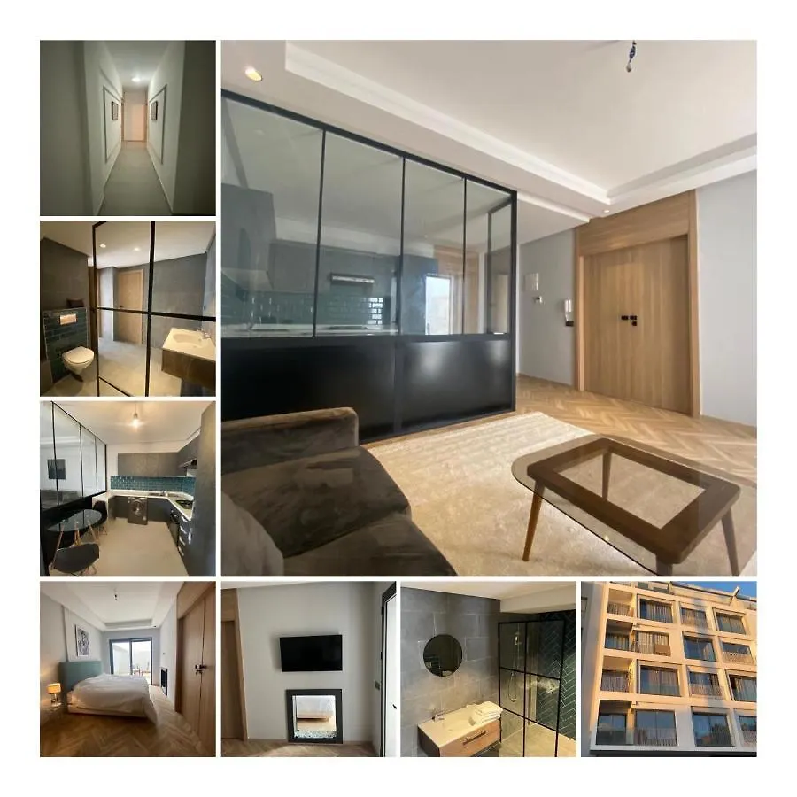 Spacious New 1-Bedroom Unit In Downtown W Terrace And Free Parking Casablanca 0*,