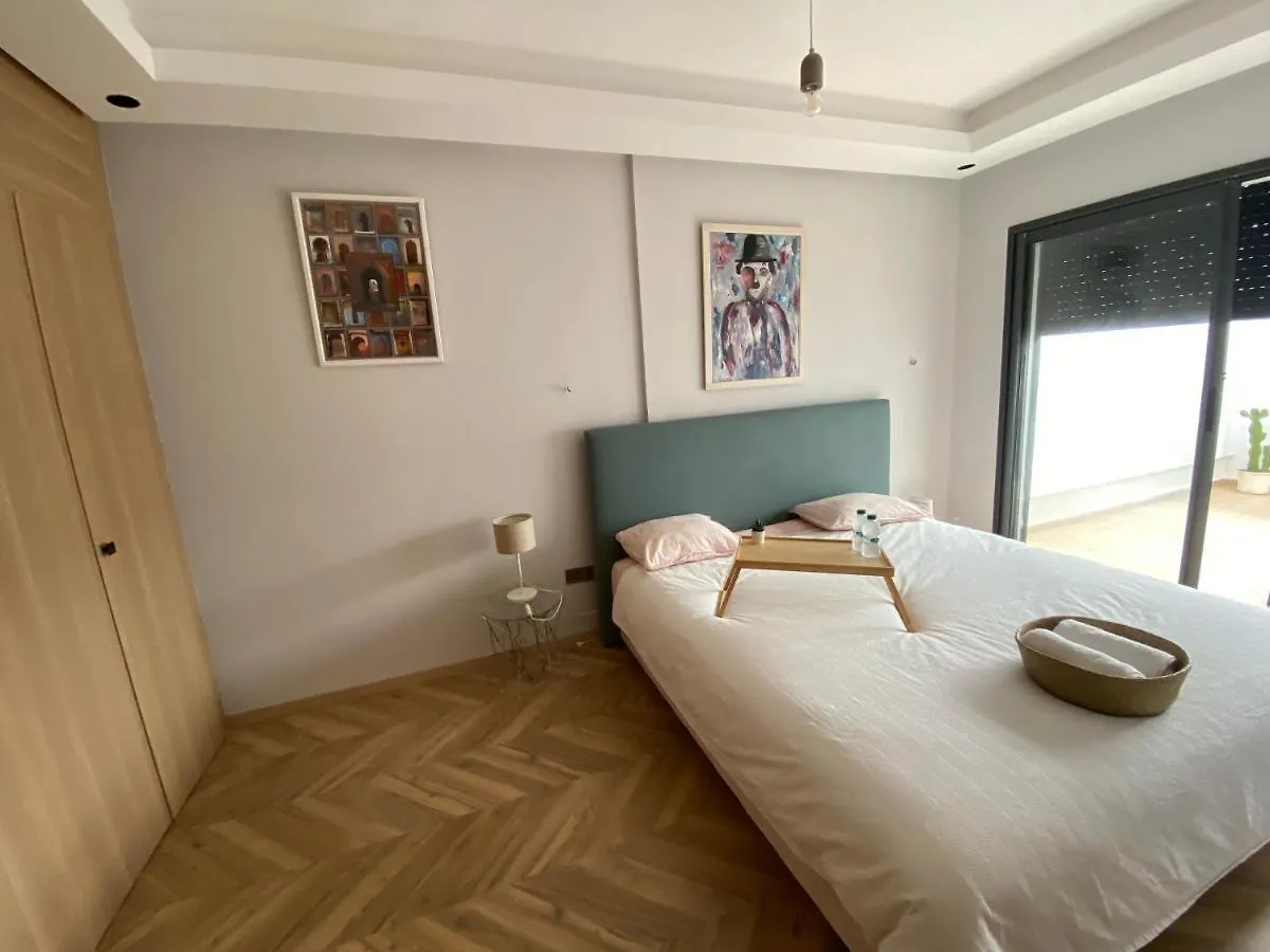 Spacious New 1-Bedroom Unit In Downtown W Terrace And Free Parking Casablanca Apartment