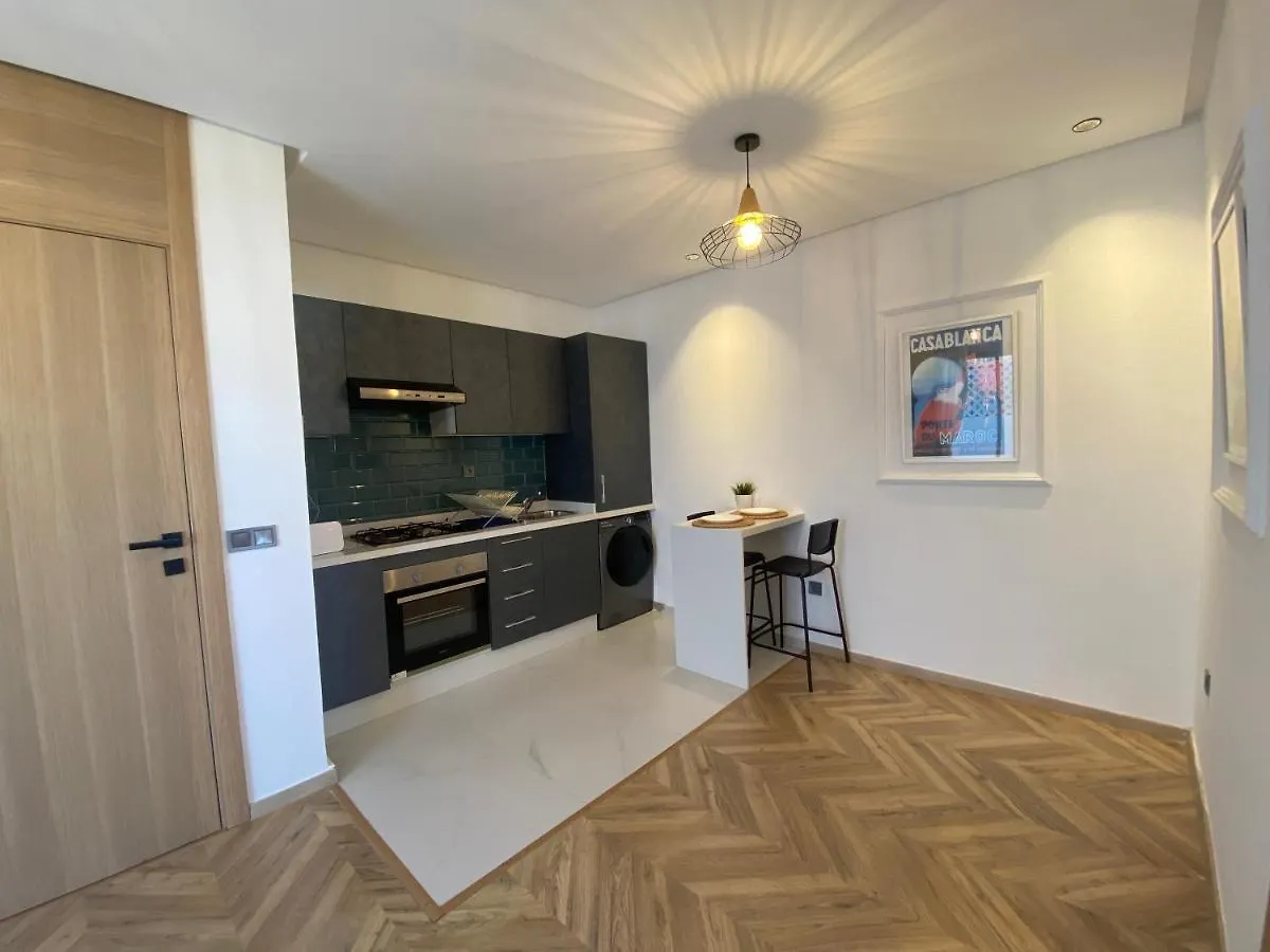 Spacious New 1-Bedroom Unit In Downtown W Terrace And Free Parking Casablanca Morocco